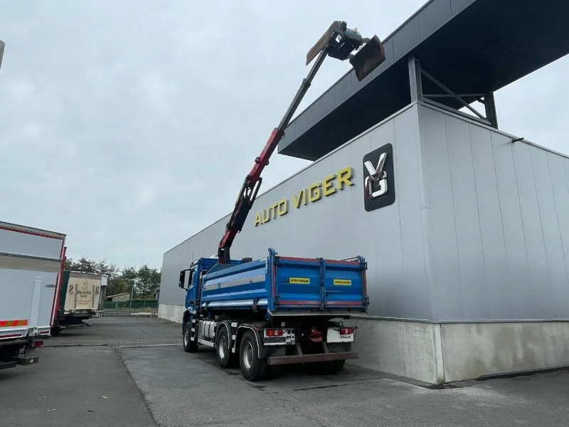 Tipper, Crane truck Mercedes-Benz Arocs 3342 *6x6*meegestuurd as*2zijdige kipper*Airco*Bluetooth: picture 13