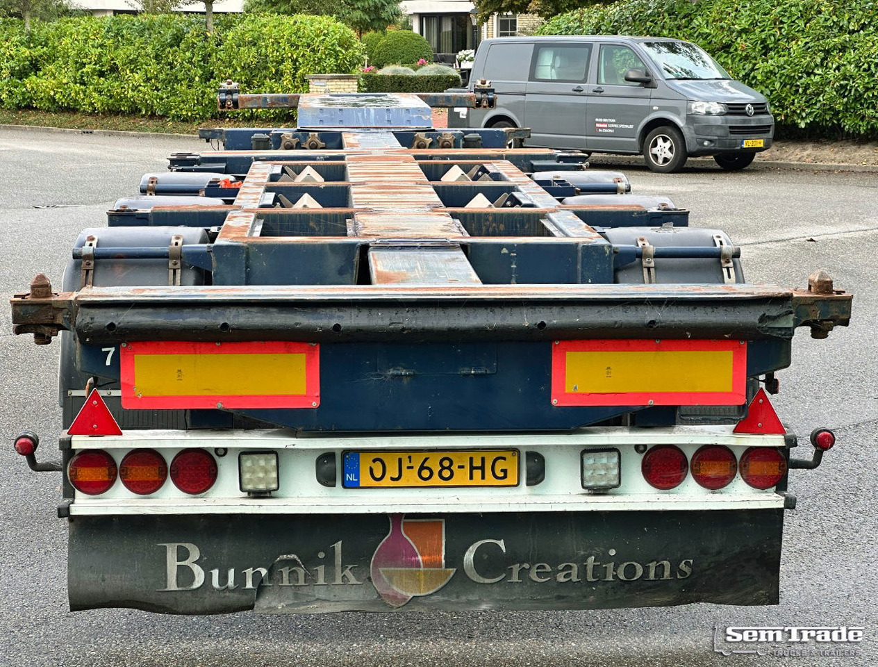 Burg BPO 15-27 Ccxhx BPW Axles Disc Brakes 40 FT. Chassis Lift Axle NEW APK - TUV - Container transporter/ Swap body semi-trailer: picture 4 Burg BPO 15-27 Ccxhx BPW Axles Disc Brakes 40 FT. Chassis Lift Axle NEW APK - TUV - Container transporter/ Swap body semi-trailer: picture 4