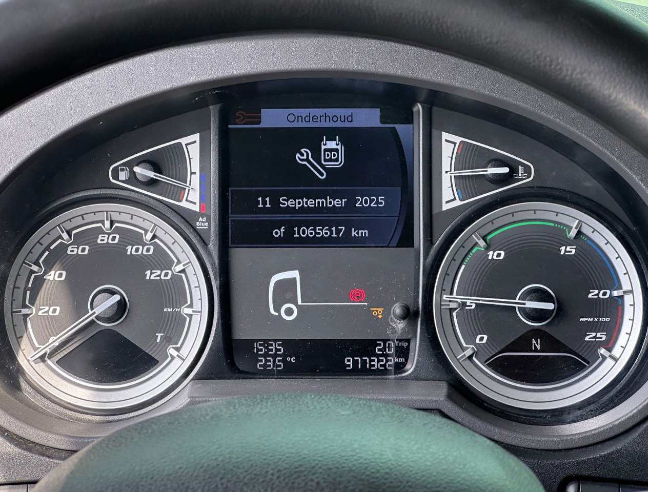 Cab chassis truck DAF XF 480 FAR SSC Euro 6 978.000 KM Park Airco 2X Tanks TOP Condition: picture 13