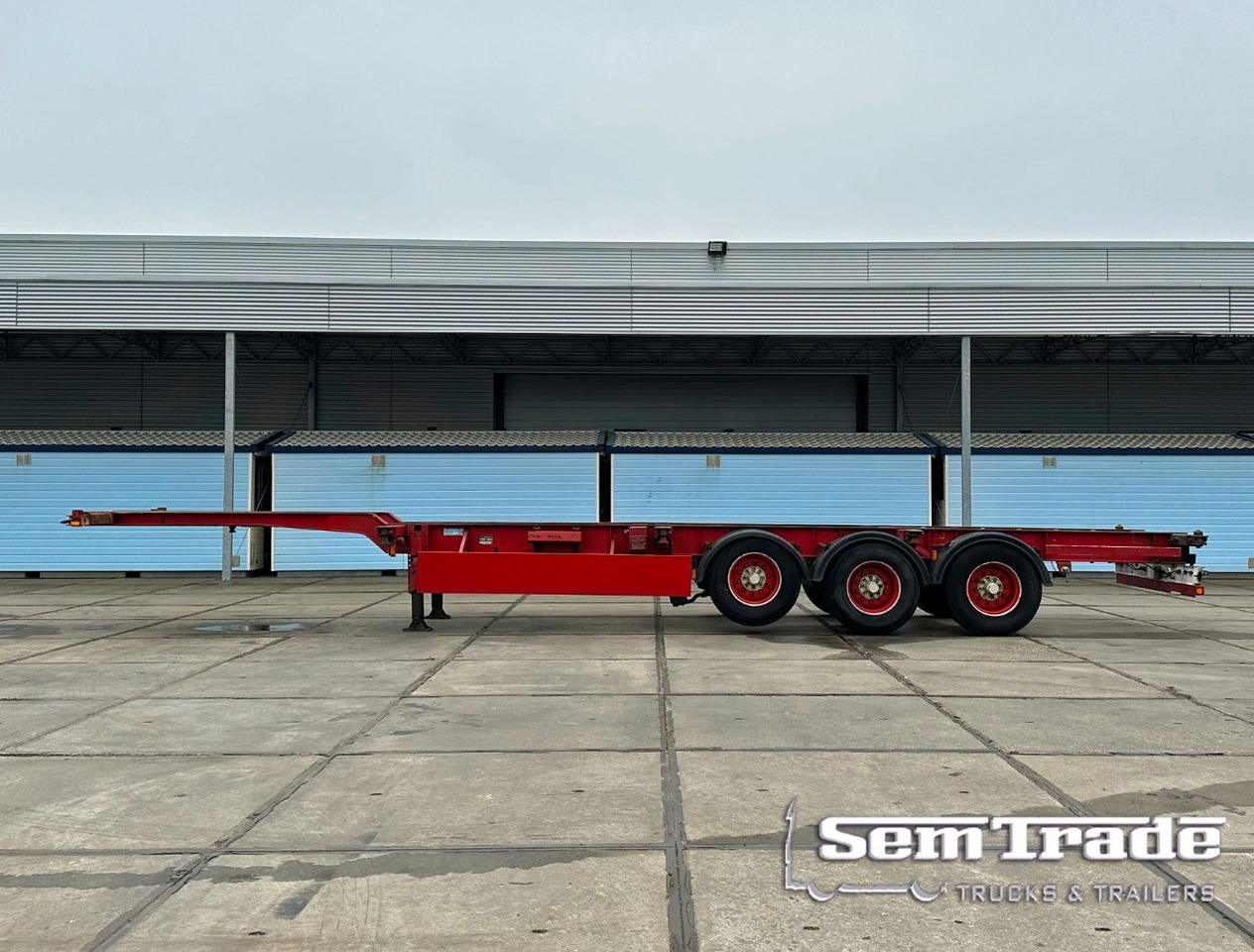 Diversen 3 Axle Chassis BPW AxleS LIFTAxle TOP Condition NL Trailer - Container transporter/ Swap body semi-trailer: picture 1 Diversen 3 Axle Chassis BPW AxleS LIFTAxle TOP Condition NL Trailer - Container transporter/ Swap body semi-trailer: picture 1