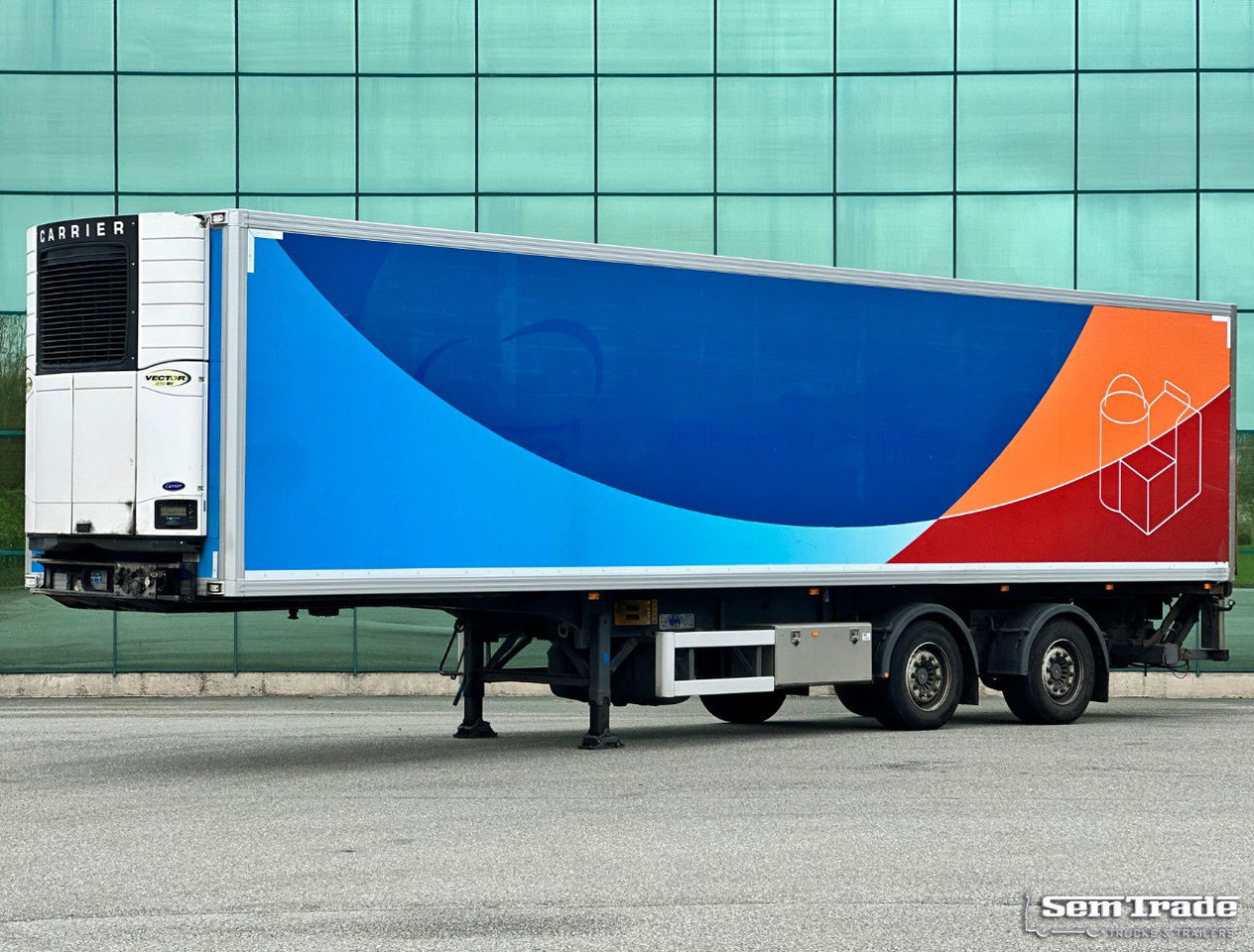 Diversen City Trailer Carrier Vector 1850 MT TRI-Temp Tail Lift Side Door Steering Axle 2 Pieces Available - Refrigerator semi-trailer: picture 1 Diversen City Trailer Carrier Vector 1850 MT TRI-Temp Tail Lift Side Door Steering Axle 2 Pieces Available - Refrigerator semi-trailer: picture 1