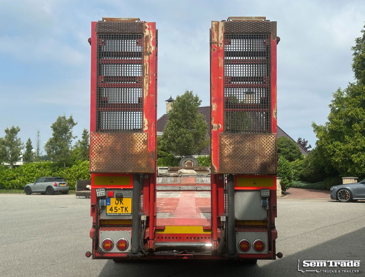 Nooteboom Osds-48-03V Stuuras 680 CM Uitschuifbaar Hydraulische Laadrampen Super - Low loader semi-trailer: picture 4 Nooteboom Osds-48-03V Stuuras 680 CM Uitschuifbaar Hydraulische Laadrampen Super - Low loader semi-trailer: picture 4