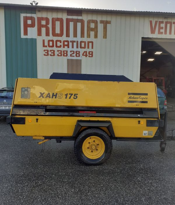 Compresseur de chantier Atlas Copco XAHS 175 - Air compressor: picture 2 Compresseur de chantier Atlas Copco XAHS 175 - Air compressor: picture 2