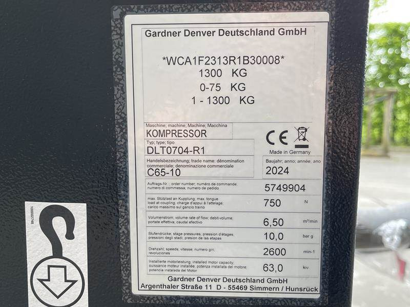 Air compressor Compair C 65 - 10 - N: picture 14