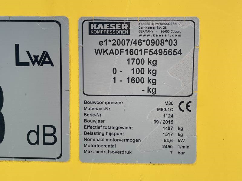 Kaeser M 80 - N - Air compressor: picture 4 Kaeser M 80 - N - Air compressor: picture 4