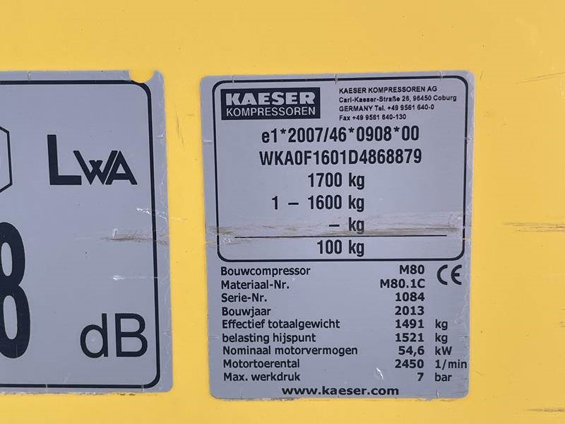 Kaeser M 80 - N - Air compressor: picture 4 Kaeser M 80 - N - Air compressor: picture 4
