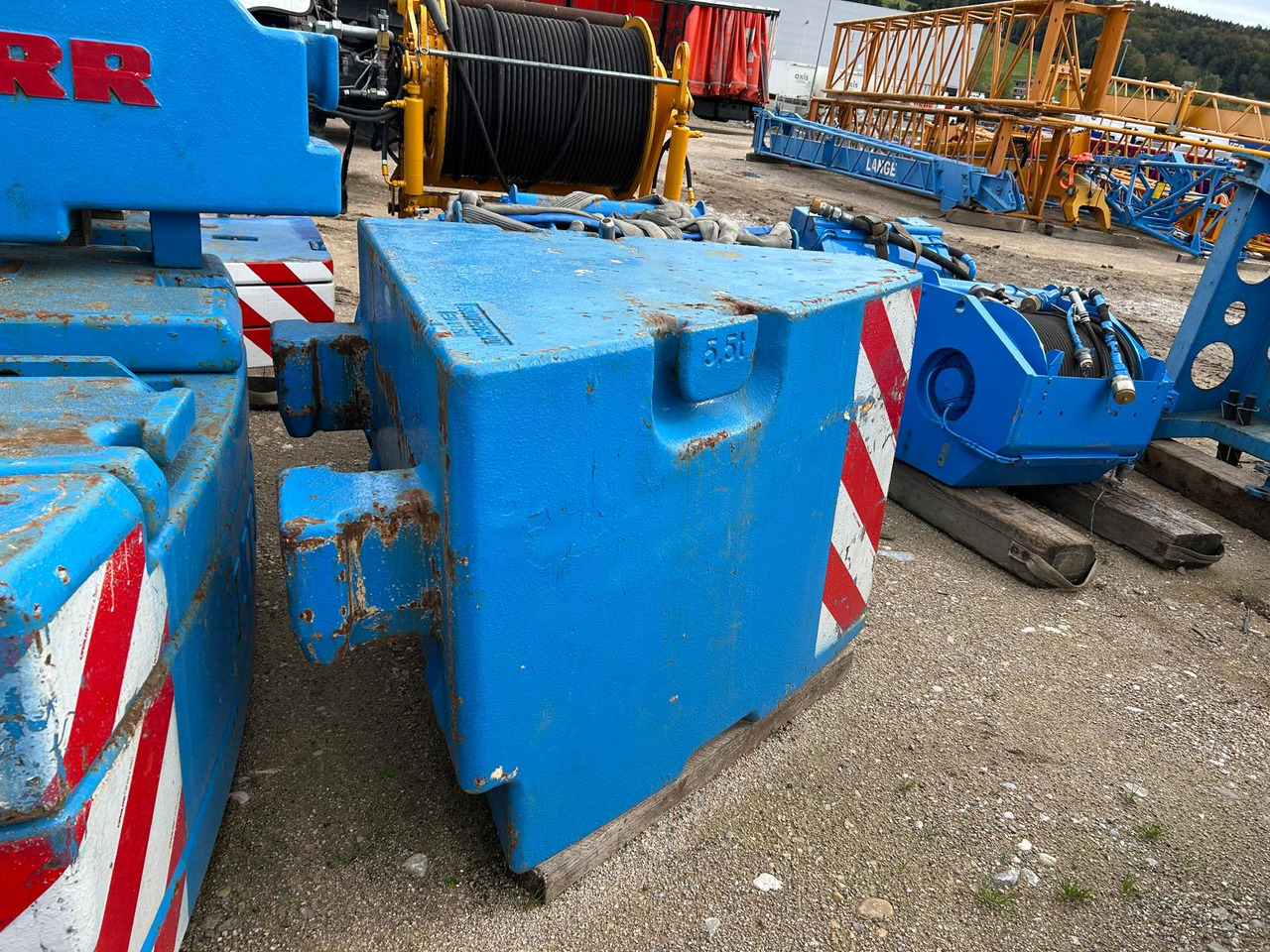 Liebherr LTM 1100-4.2 / Accident - Mobile crane: picture 2 Liebherr LTM 1100-4.2 / Accident - Mobile crane: picture 2