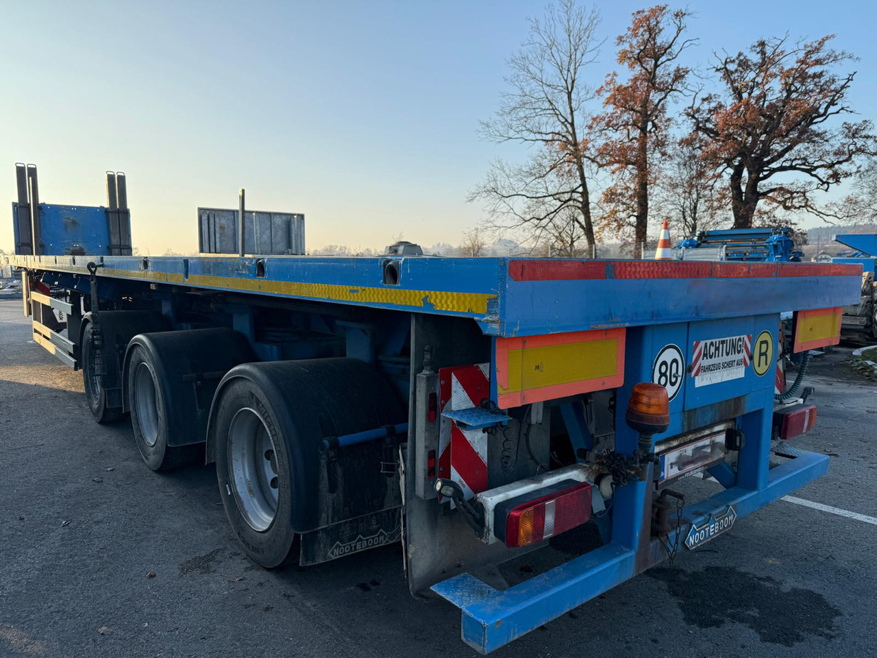 NOOTEBOOM OVB-55-03V - Low loader semi-trailer: picture 1 NOOTEBOOM OVB-55-03V - Low loader semi-trailer: picture 1