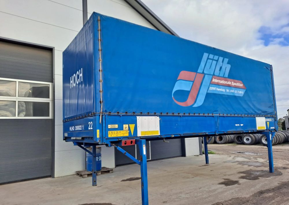 Krone Zabudowa BDF 7,45 18 palet Faktura VAT - Curtainside swap body: picture 5 Krone Zabudowa BDF 7,45 18 palet Faktura VAT - Curtainside swap body: picture 5