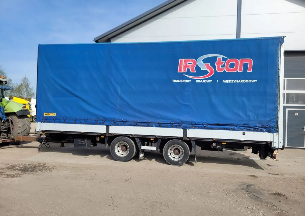 Curtainsider trailer Wecon Przyczepa tandem Krone: picture 13
