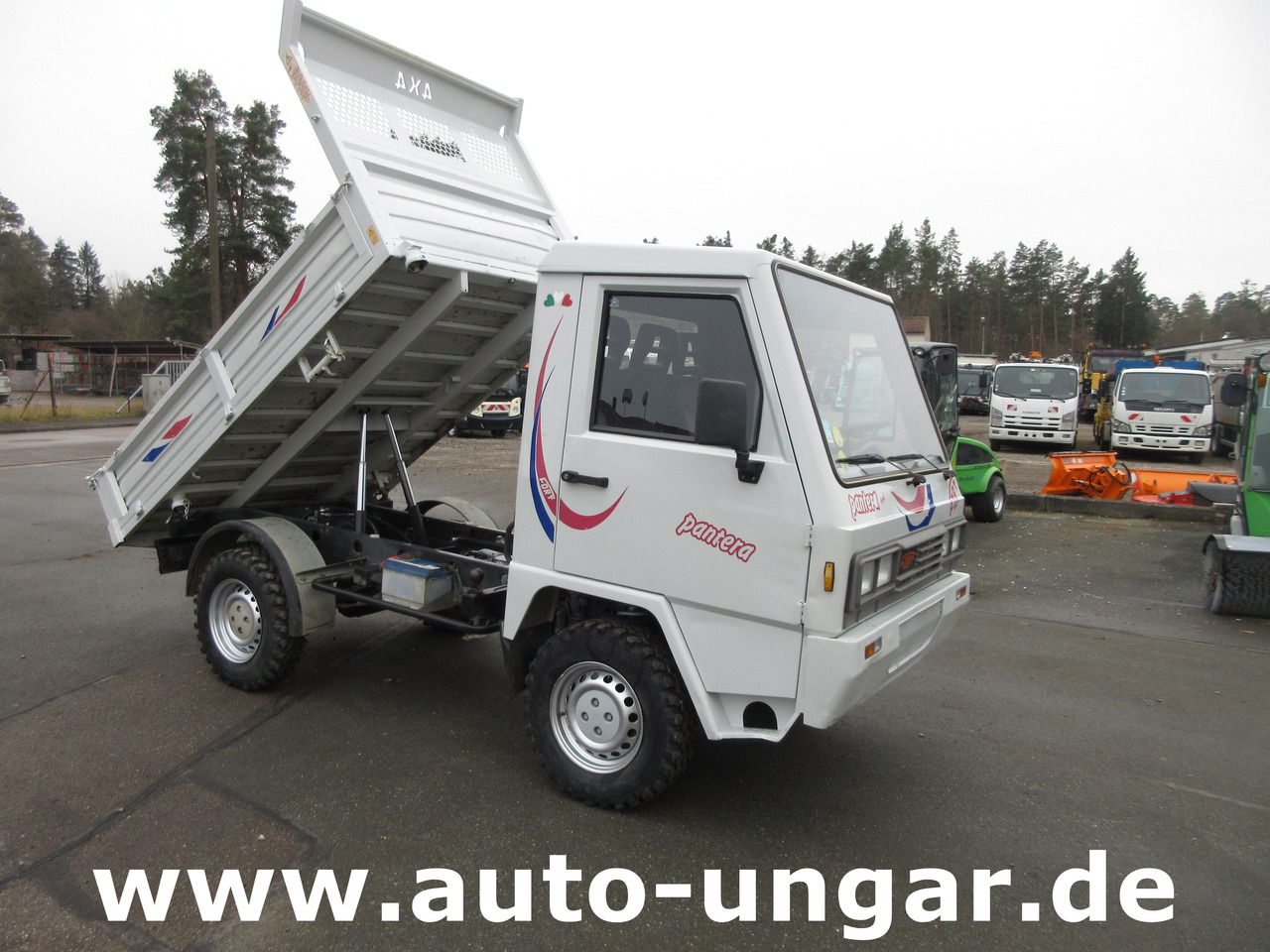FORT Pantera 4WD Comaca Car 4x4 3-Seiten Kipper Untersetzung 40km/h Agricultural - Farm tipping trailer/ Dumper: picture 1 FORT Pantera 4WD Comaca Car 4x4 3-Seiten Kipper Untersetzung 40km/h Agricultural - Farm tipping trailer/ Dumper: picture 1