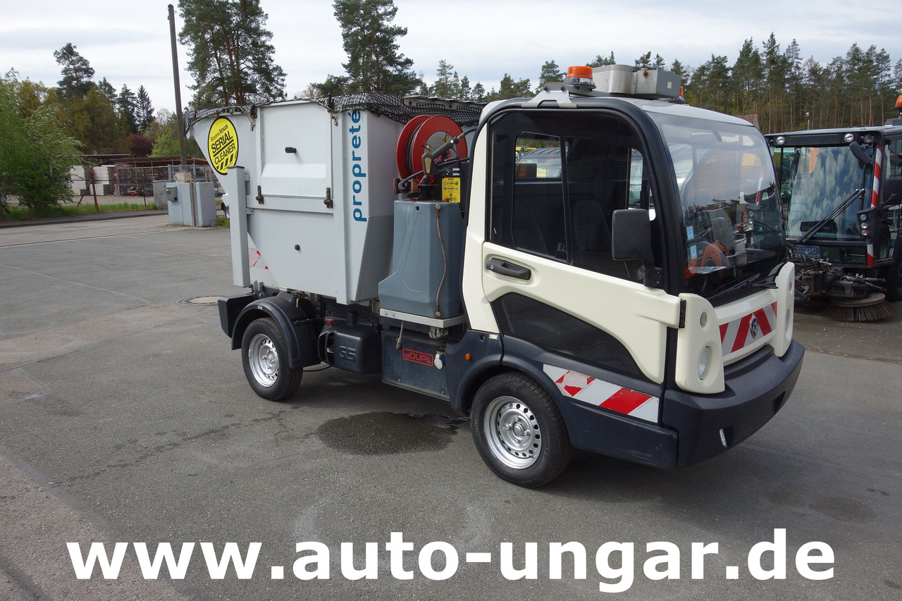 Electric utility vehicle Goupil G5 E Lithium Bj2016 Müllkipper Kipper mit Hochdruckreiniger voll elektrisch: picture 22