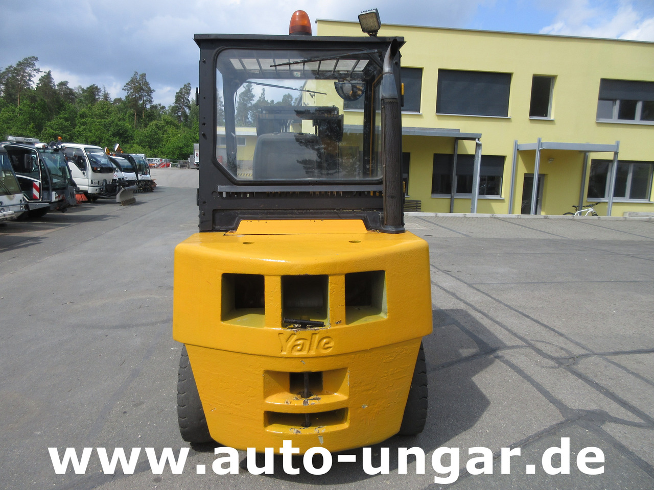 Diesel forklift JUNGHEINRICH DFG 40 Diesel Gabelstapler 4.000kg Freihub Steinbock Yale Still Boss: picture 8