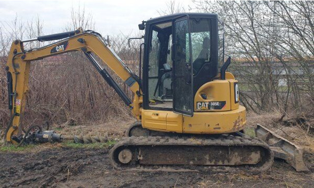 Caterpillar 305 E2 +drill - Mini excavator: picture 1 Caterpillar 305 E2 +drill - Mini excavator: picture 1