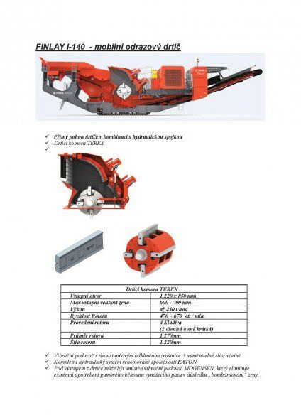 TEREX-FINLAY I-140 - Impact crusher: picture 5 TEREX-FINLAY I-140 - Impact crusher: picture 5