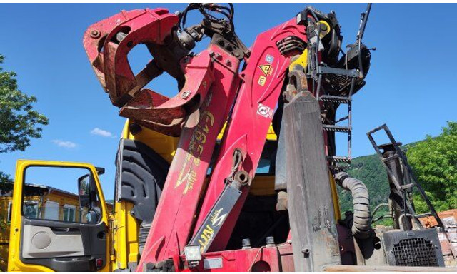Hook lift truck, Crane truck Terberg Volvo: picture 6