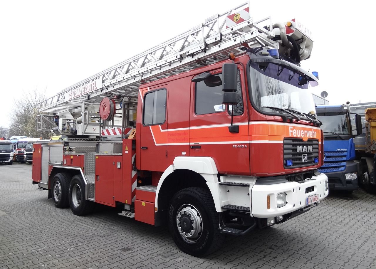 Truck mounted aerial platform MAN FE 410 6X6 Feuerwehr Vema Lift 32 Meter: picture 9