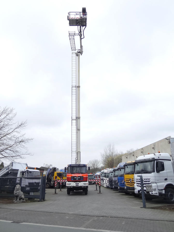 Truck mounted aerial platform MAN FE 410 6X6 Feuerwehr Vema Lift 32 Meter: picture 15