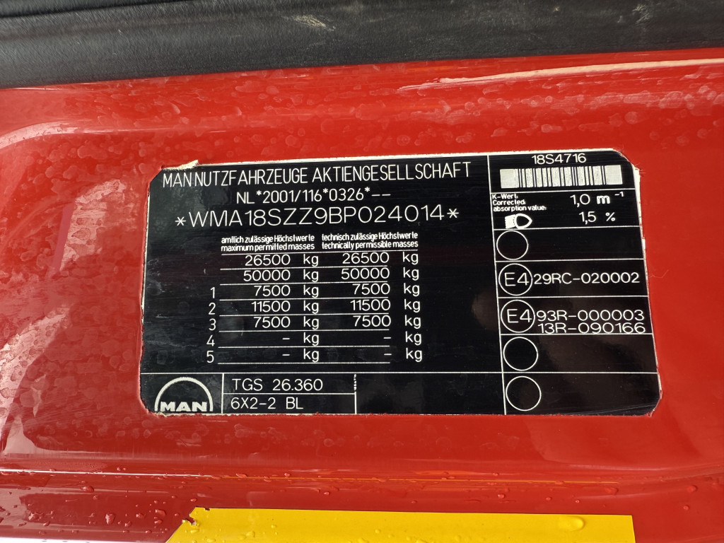 MAN TGS 26.360 6X2 Haken mit Kran HMF 1643Z - Hook lift truck, Crane truck: picture 4 MAN TGS 26.360 6X2 Haken mit Kran HMF 1643Z - Hook lift truck, Crane truck: picture 4