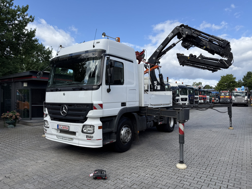 Mercedes-Benz Actros 1841 Kran Hiab 288 bis 30 Meter - Dropside/ Flatbed truck, Crane truck: picture 1 Mercedes-Benz Actros 1841 Kran Hiab 288 bis 30 Meter - Dropside/ Flatbed truck, Crane truck: picture 1