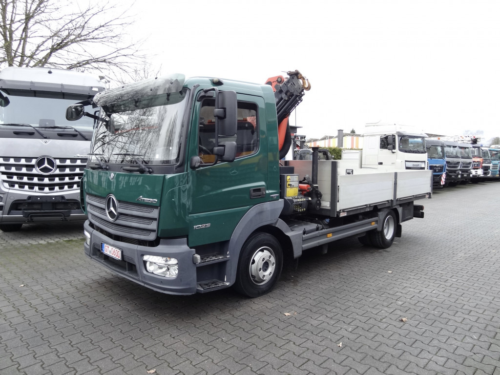 Mercedes-Benz Atego 1023 Palfinger 6501 bis 14.5 Meter - Dropside/ Flatbed truck, Crane truck: picture 1 Mercedes-Benz Atego 1023 Palfinger 6501 bis 14.5 Meter - Dropside/ Flatbed truck, Crane truck: picture 1
