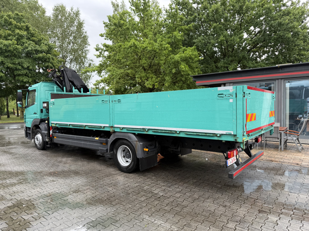 Dropside/ Flatbed truck, Crane truck Mercedes-Benz Atego 1227 Kran MKG 96: picture 13