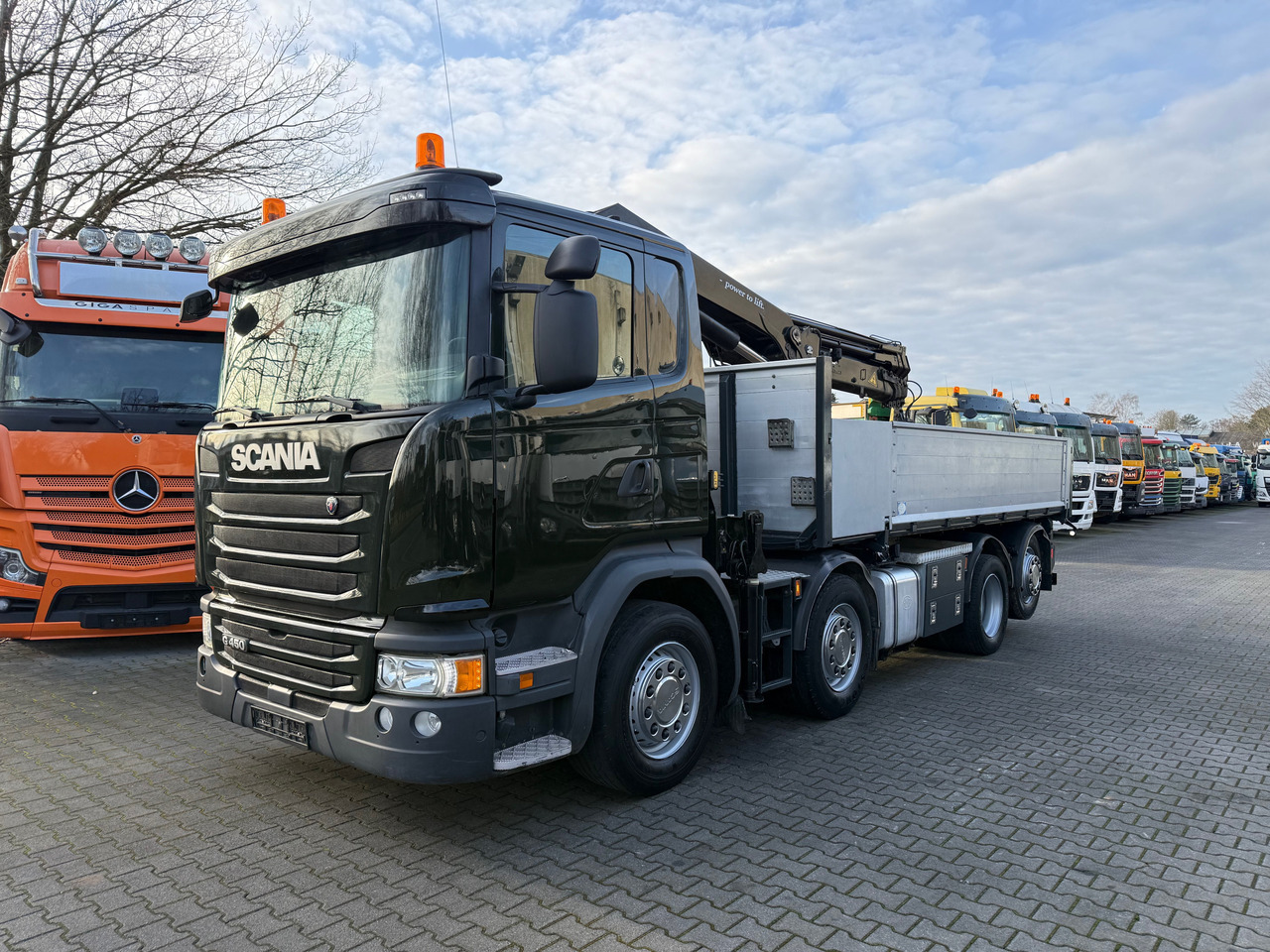 Scania G450 8X2*6 Kipper Kran HMF 2620 K5 - Tipper, Crane truck: picture 1 Scania G450 8X2*6 Kipper Kran HMF 2620 K5 - Tipper, Crane truck: picture 1