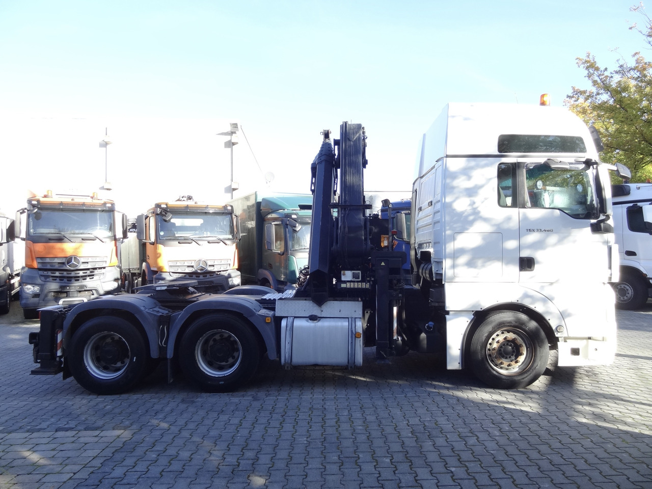Tractor unit MAN TGX 33.480 6X4 Kran MKG 381 bis 20 Meter: picture 13