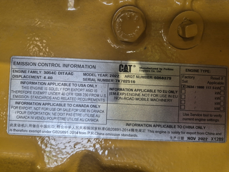 Caterpillar 3054C DITAAC Engine + Radiator - Engine for Industrial equipment: picture 2 Caterpillar 3054C DITAAC Engine + Radiator - Engine for Industrial equipment: picture 2