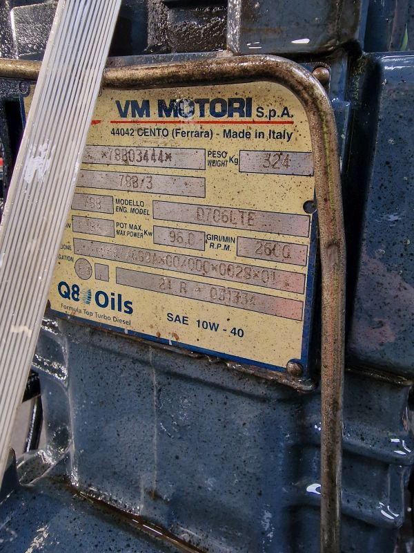 VM Motori D706LTE Engine (Plant) - Engine for Construction machinery: picture 2 VM Motori D706LTE Engine (Plant) - Engine for Construction machinery: picture 2