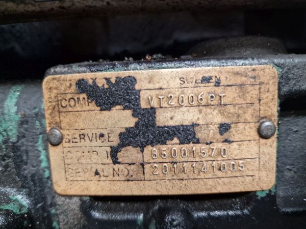 Volvo VT2006PT Gearbox - Gearbox: picture 2 Volvo VT2006PT Gearbox - Gearbox: picture 2