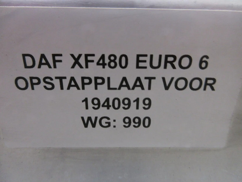 DAF 1940919 TREDEN PLAAT CHASSIS DAF XF 480 EURO 6 - Frame/ Chassis for Truck: picture 5 DAF 1940919 TREDEN PLAAT CHASSIS DAF XF 480 EURO 6 - Frame/ Chassis for Truck: picture 5