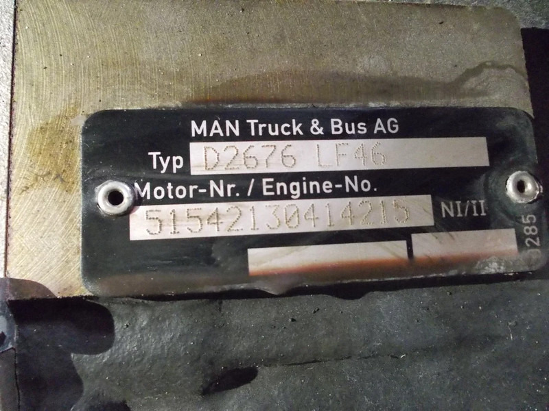 MAN 51.01100-6410/51.01100-6737 D2676LF46 MAN 18.440 EURO 6 - Engine for Truck: picture 5 MAN 51.01100-6410/51.01100-6737 D2676LF46 MAN 18.440 EURO 6 - Engine for Truck: picture 5
