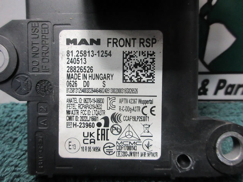MAN 81.25813-1254 FRONT RSP MODULEN MAN 18.520 EUR0 6 MODEL 2024 - Electrical system for Truck: picture 3 MAN 81.25813-1254 FRONT RSP MODULEN MAN 18.520 EUR0 6 MODEL 2024 - Electrical system for Truck: picture 3