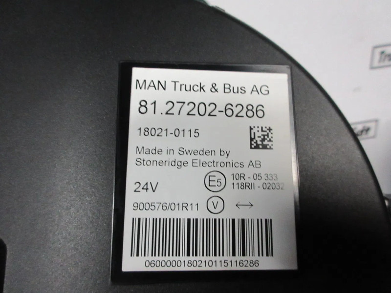 MAN 81.27202-6286 INSTUMENTEN PANEEL MAN TGX TGS TGM TGL EURO 6 - Dashboard for Truck: picture 5 MAN 81.27202-6286 INSTUMENTEN PANEEL MAN TGX TGS TGM TGL EURO 6 - Dashboard for Truck: picture 5