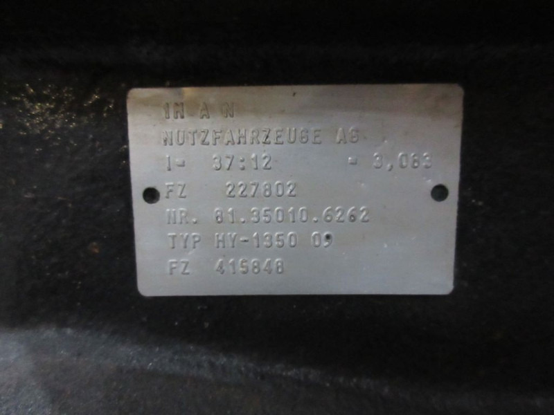 MAN TGS 81.35010-6262 DIFFERENTIEEL HY-1350 37:12 RATIO 3,083 EURO 5 - Differential gear for Truck: picture 5 MAN TGS 81.35010-6262 DIFFERENTIEEL HY-1350 37:12 RATIO 3,083 EURO 5 - Differential gear for Truck: picture 5