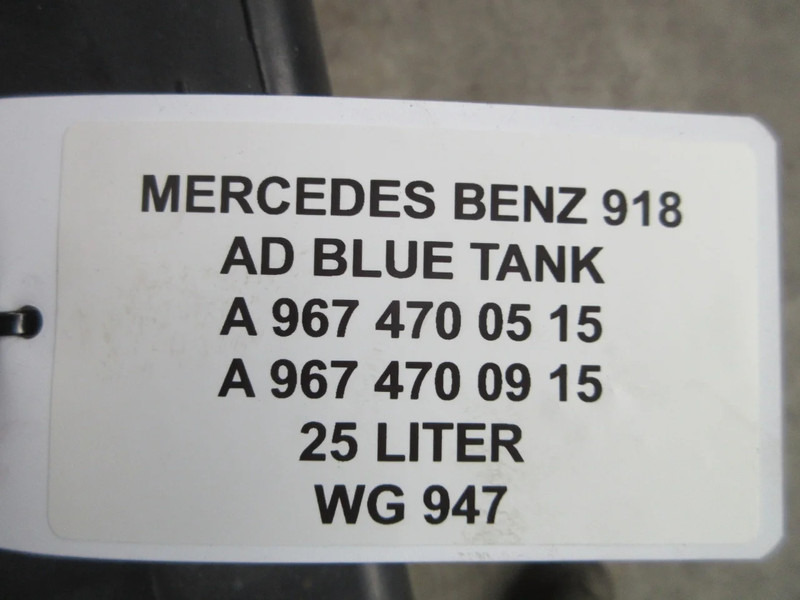 Fuel tank for Truck Mercedes-Benz A 967 470 09 15// A 967 470 05 15: picture 12