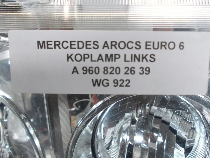 Mercedes-Benz ACTROS A 960 820 26 39 KOPLAMP LINKS EURO 6 - Headlight for Truck: picture 3 Mercedes-Benz ACTROS A 960 820 26 39 KOPLAMP LINKS EURO 6 - Headlight for Truck: picture 3