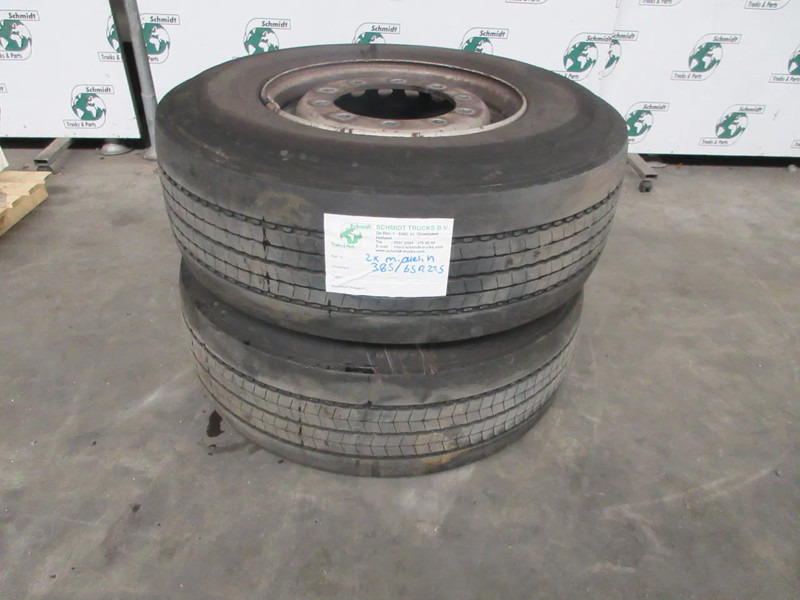 Michelin 385/65 R 22.5 BAND MET STAALEN WIELEN PROFIEL 50% - Tire for Truck: picture 3 Michelin 385/65 R 22.5 BAND MET STAALEN WIELEN PROFIEL 50% - Tire for Truck: picture 3