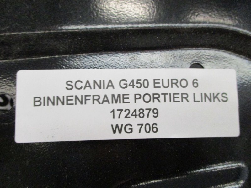 Scania G450 1724879 BINNENFRAME PORTIER LINKS EURO 6 - Cab and interior for Truck: picture 2 Scania G450 1724879 BINNENFRAME PORTIER LINKS EURO 6 - Cab and interior for Truck: picture 2