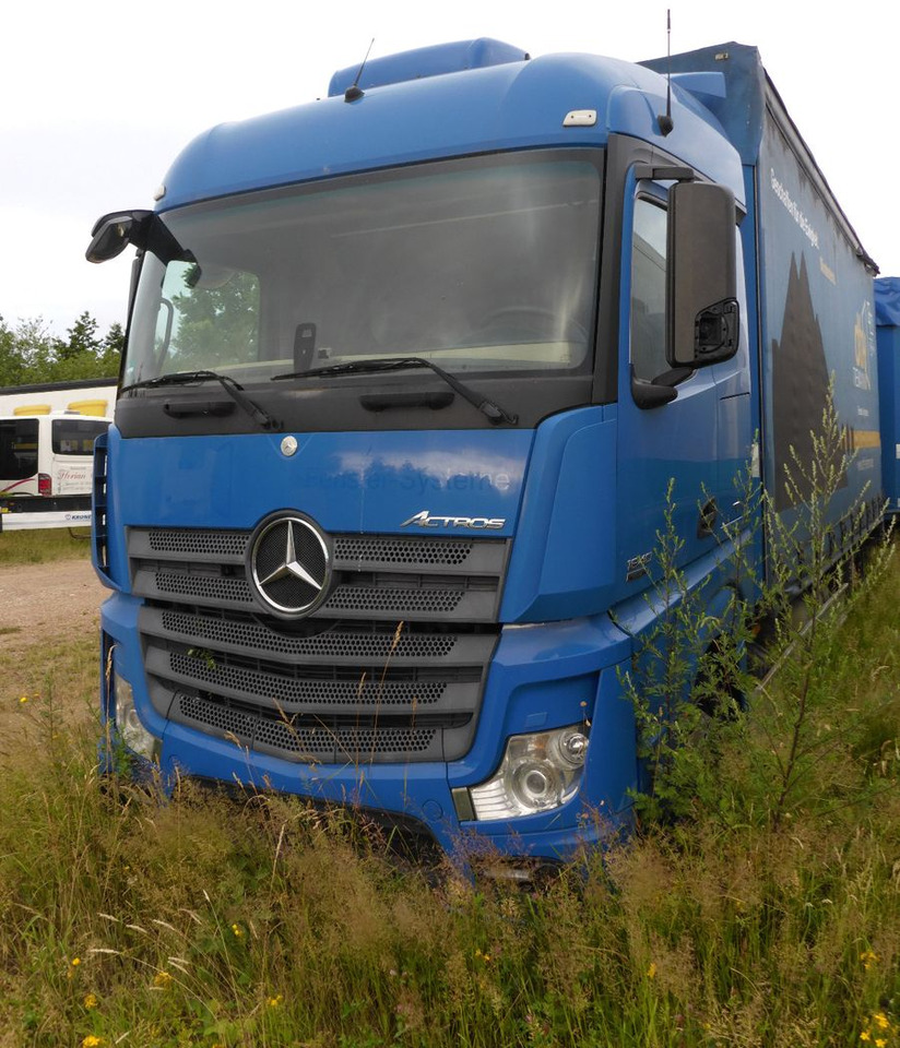 Mercedes-Benz 1840 Top Zustand 106 m3 Euro 6 + Anhänger - Curtainsider truck: picture 1 Mercedes-Benz 1840 Top Zustand 106 m3 Euro 6 + Anhänger - Curtainsider truck: picture 1