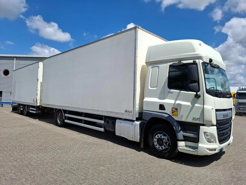 DAF CF 330 / VOLUME COMBI / THROUGH-LOADING SYSTEM / TUV:08-01-2026 / DEB / AIRCO / MANUAL / EURO-6 / 2016 - Box truck: picture 2 DAF CF 330 / VOLUME COMBI / THROUGH-LOADING SYSTEM / TUV:08-01-2026 / DEB / AIRCO / MANUAL / EURO-6 / 2016 - Box truck: picture 2