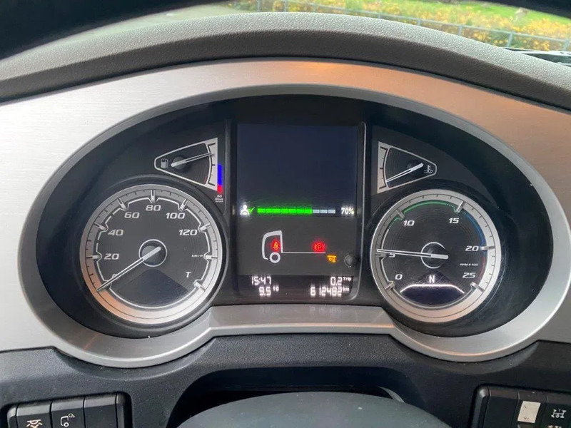 Hook lift truck DAF XF106-530 8X2 / AJK HOOKLIFT 25000KG / 9 TON FRONT AXLE / NAVI / ONLY:612482 KM / SSC / AUTOMATIC / EURO-6 / 2019: picture 17