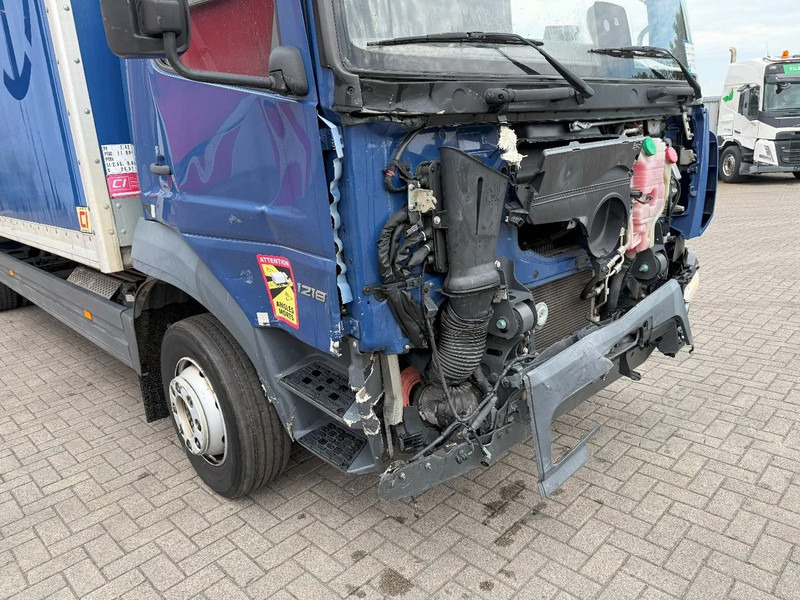 Box truck Mercedes-Benz Atego 1218 / ENGINE RUNNING / ONLY:204997 KM / CLOSED BOX / PLATFORM 1500KG / LWDS / AIRCO / AUTOMATIC / EURO-6 / 2017: picture 11