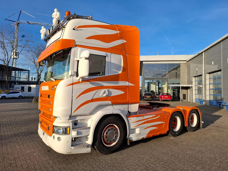 Scania R580 V8 / RETARDER / HYDRAULICS / TUV:06-08-2026 / FULL-AIR / LEATHER / XENON / AUTOMATIC / EURO-6 / 2014 - Tractor unit: picture 1 Scania R580 V8 / RETARDER / HYDRAULICS / TUV:06-08-2026 / FULL-AIR / LEATHER / XENON / AUTOMATIC / EURO-6 / 2014 - Tractor unit: picture 1