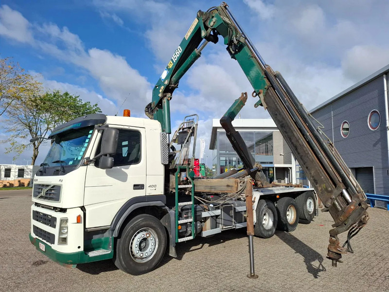 Volvo FM13-400 / 8X4 / AJK HOOK 25TON / CRANE HMF 1560 K3 / ROTATOR / LIFT+LENKACHSE / AIRCO / MANUAL / EURO-4 / 2007 - Crane truck: picture 1 Volvo FM13-400 / 8X4 / AJK HOOK 25TON / CRANE HMF 1560 K3 / ROTATOR / LIFT+LENKACHSE / AIRCO / MANUAL / EURO-4 / 2007 - Crane truck: picture 1