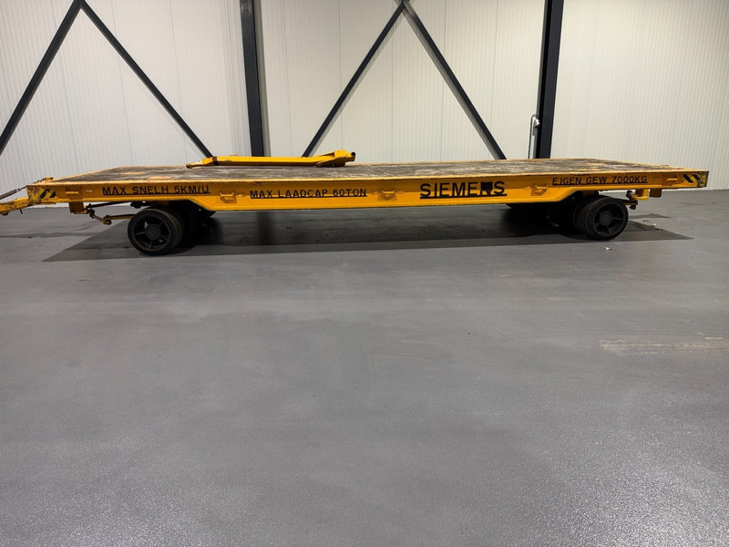 Buiscar Industrial Drawbar Trailer 60 Tons 4-8 - Dropside/ Flatbed trailer: picture 2 Buiscar Industrial Drawbar Trailer 60 Tons 4-8 - Dropside/ Flatbed trailer: picture 2