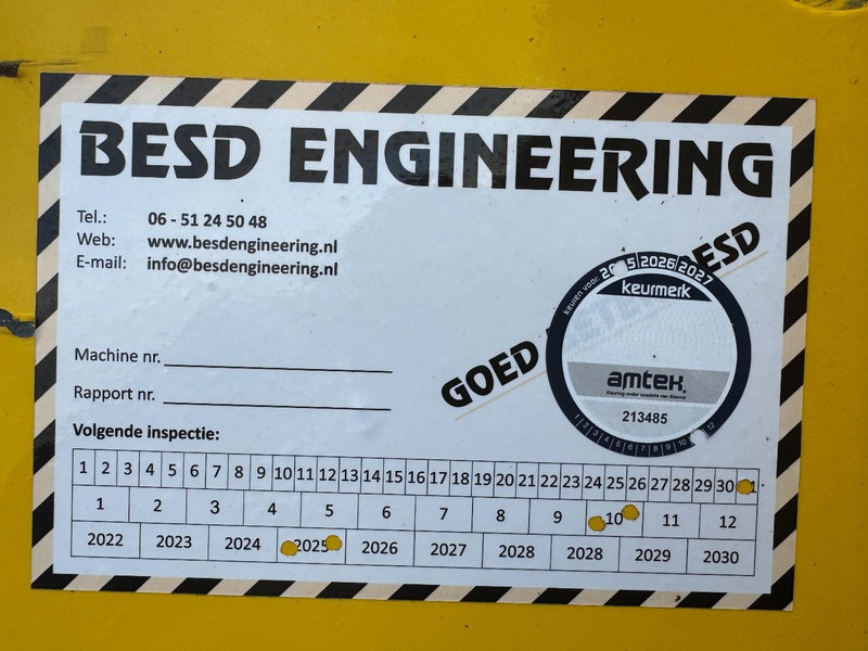 Container transporter/ Swap body semi-trailer HAMMAR 151 S, Fully renovated, RC, 40 / 30 / 20 Ft: picture 16 Container transporter/ Swap body semi-trailer HAMMAR 151 S, Fully renovated, RC, 40 / 30 / 20 Ft: picture 16