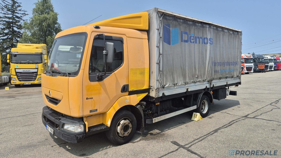 RENAULT MIDLUM 150.09/B EURO 3 - valník s plachtou - Curtainsider truck: picture 2 RENAULT MIDLUM 150.09/B EURO 3 - valník s plachtou - Curtainsider truck: picture 2