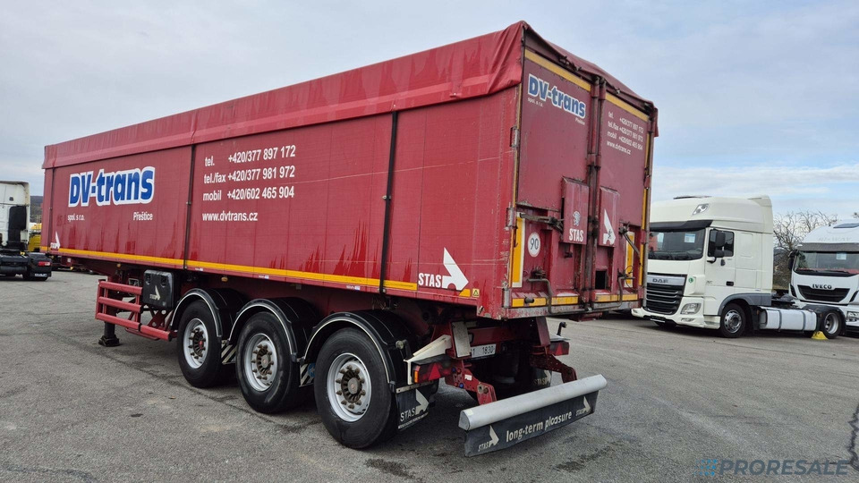STAS SZ 336 K - sklápěč 52 m3 - Fe / Al - Tipper semi-trailer: picture 3 STAS SZ 336 K - sklápěč 52 m3 - Fe / Al - Tipper semi-trailer: picture 3